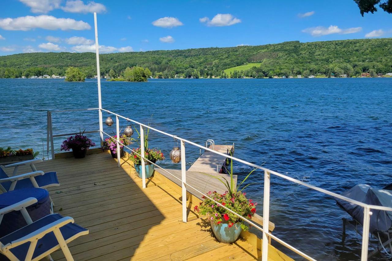 Waterfront Deruyter Home With Private Dock! New Woodstock المظهر الخارجي الصورة